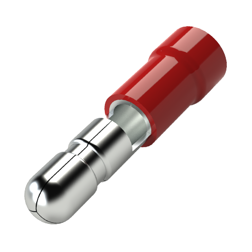 Pin Connector ø4.0mm/0.5-1.5mm² PVC,red UL-listed E329382