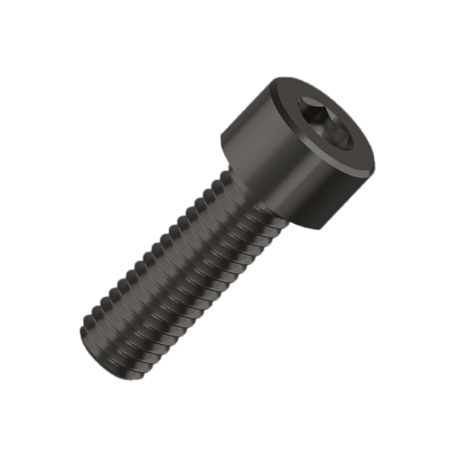 Cheese Head Screw ISO4762 M6x12 Galvanized Steel 8.8 Hexagon Socket