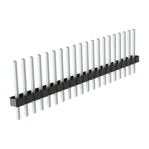 Terminal Strip 1x 20 pole Insulator 2.54 mm