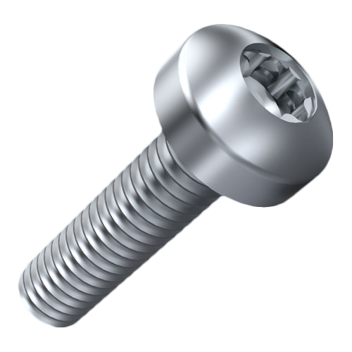 Flat Head Screw ISO14583 M3x10 Galvanized Steel 4.8 Torx Pan Head