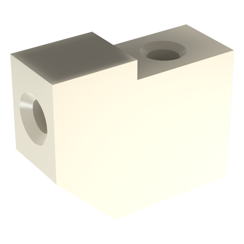 Mounting Angle 90°/2x Hole Dia.2.6 Polyamide 6.6 natural