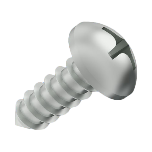 Tapping Screw DIN7981 Ø2.9x9.5 Plain Steel A2 Cross Recess Pan Head