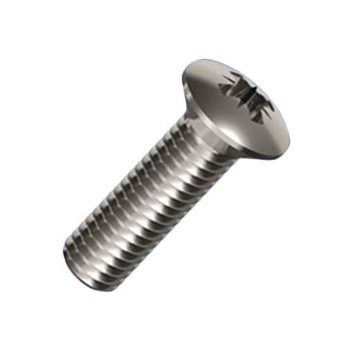 Countersunk Screw ISO7047 M3x8 A2 Plain Stainless Steel Cross Recessed