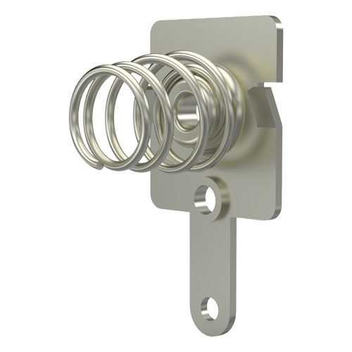 Battery Contact for "A"+"AA"cells Spring steel nickel-plated