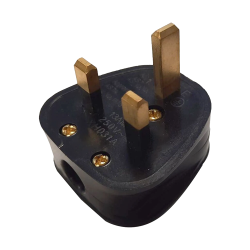 Plug United Kingdom 13A-250V Plug Tripolar with flat Pins