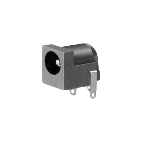 DC Connector with pin ø2.1mm 12V-5A max. 30V/0.5A