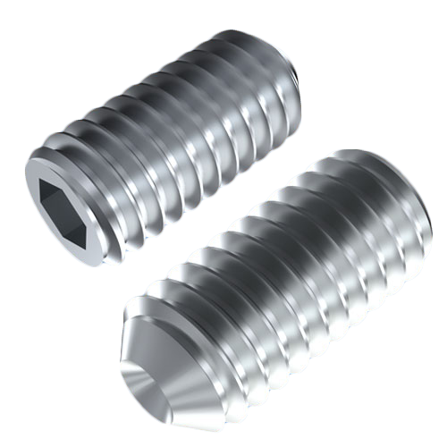 Set Screw DIN916/ISO4029 M5x16 ST-4.8 Zinc Hex Socket Cup Point