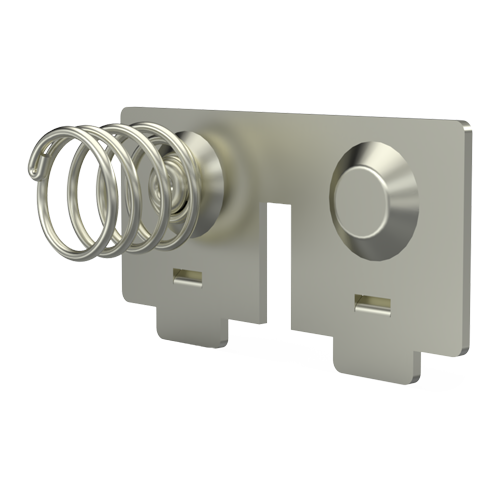 Battery Contact for "AAA"-"AAAA"-N Spring steel nickel-plated