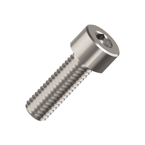 Cheese Head Screw ISO4762 M8x12 A2 Plain Stainless Steel Hexagon Socket