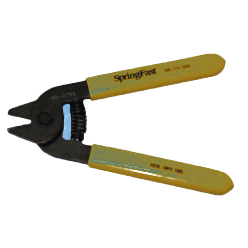 Hand held cutting tool for Spring-Fast Grommets