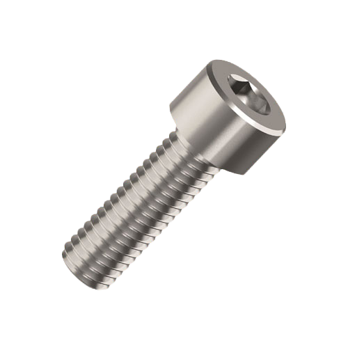 Cheese Head Screw ISO4762 M8x22 Galvanized Steel 8.8 Hexagon Socket