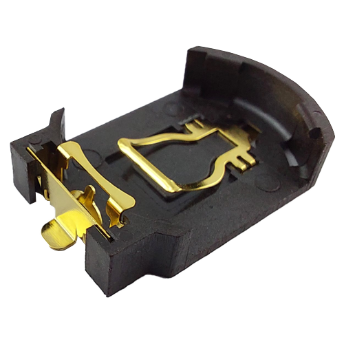 SMD Coincell Holder ø20mm cells Polyphtalamid/Gold plated terminals