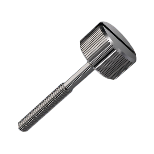 Knurled Thumb Screw M4x13 A2 Stainless Steel Vertical Knurl