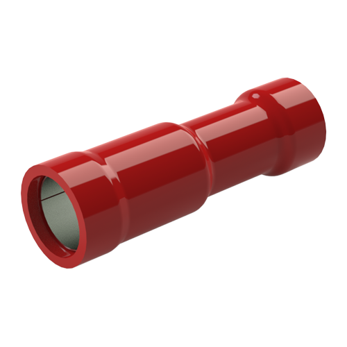 Round receptacle ø4.0mm 0.5-1.5mm² PVC,red UL-listed E329382 AWG22-16