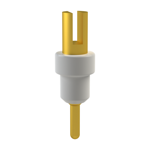 Solder Terminal Press-Mount 4.0x13mm Teflon-Insulated