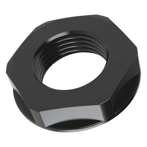 Hex Nut PG 9 Polyamid 6.0-GF 25% black RAL 9005