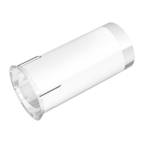 Panel Light Pipe ø1.3/length 6mm Polycarbonat,clear/hole 1.02mm