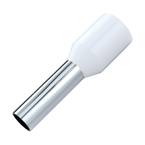 End-Sleeve 0.75mm²/8mm Polypropylen,white