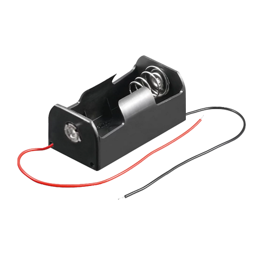 Batteryholder 1x "D" Mono cell with wire leads 50mm length