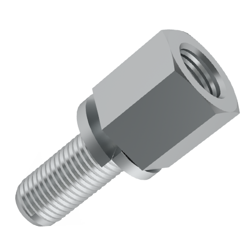 Standoff Steel ZN M/F w/ Lock Washer AF4.75x4.8 F=4-40x2.6 M=4-40x8.8 w/o UC