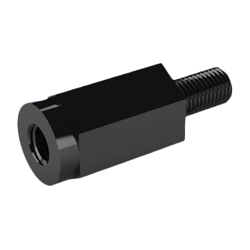 Standoff Polyamide 6.6 Black M/F AF6x20 F=M3x10 M=M3x8 w/o Undercut