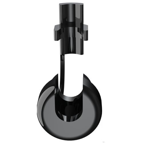 Straight-Thru Strain Relief Bushing / for Round Cables