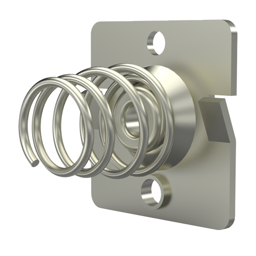 Batteriekontakt Minus A+AA Zellen Einzelkontakt mit Feder