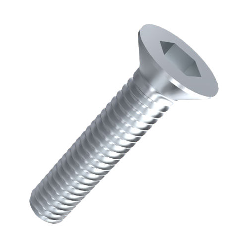 Countersunk Screw ISO10642 M4x14 Galvanized Steel 10.9 Hexagon Socket