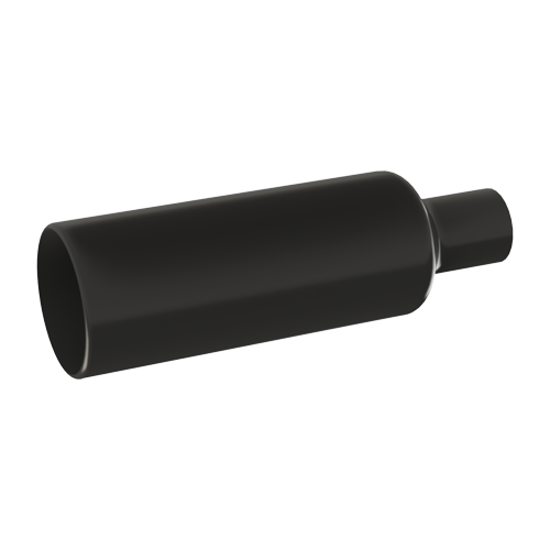 Insulation sleeve for fuseholders PVC black UL94-V0