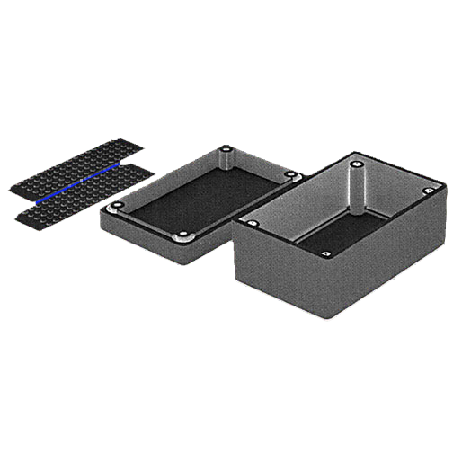 ABS Enclosure 1594 Series / black IP54 / 56 x 28 x 56 mm