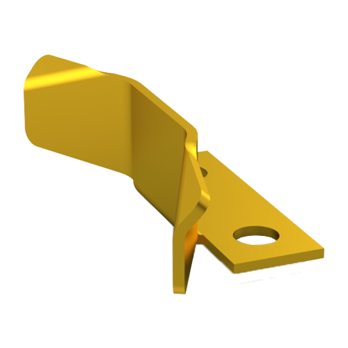 Coin cell contact SMT Anode (+) Stainless,steel/gold-plated/bulk